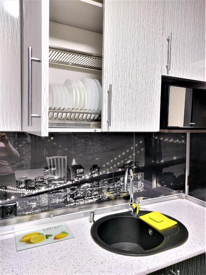 Атмосферна 1-К Квартира М Лівобережна Kiev Luaran gambar